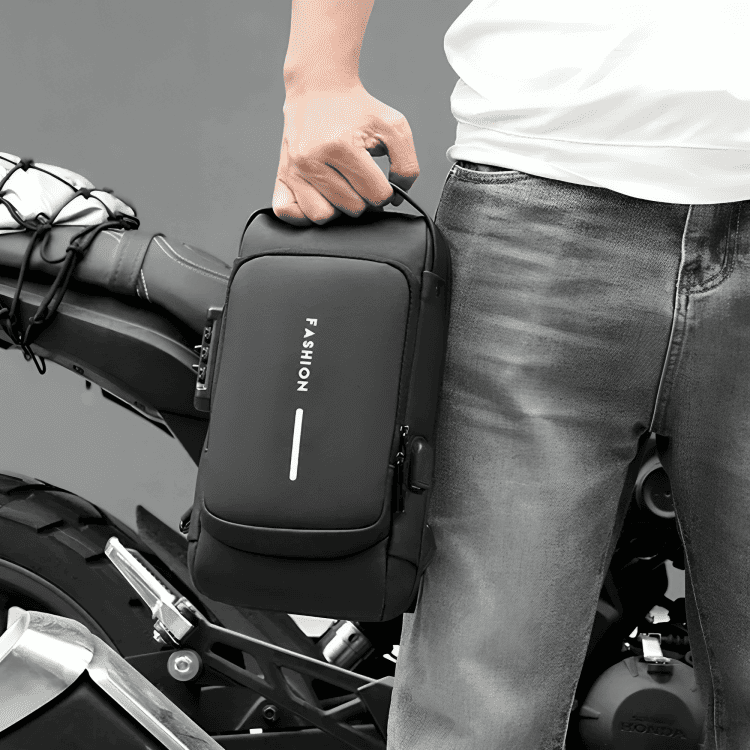 ⚠️ Bolso Antirrobo Impermeable – Protege tu celular y dinero