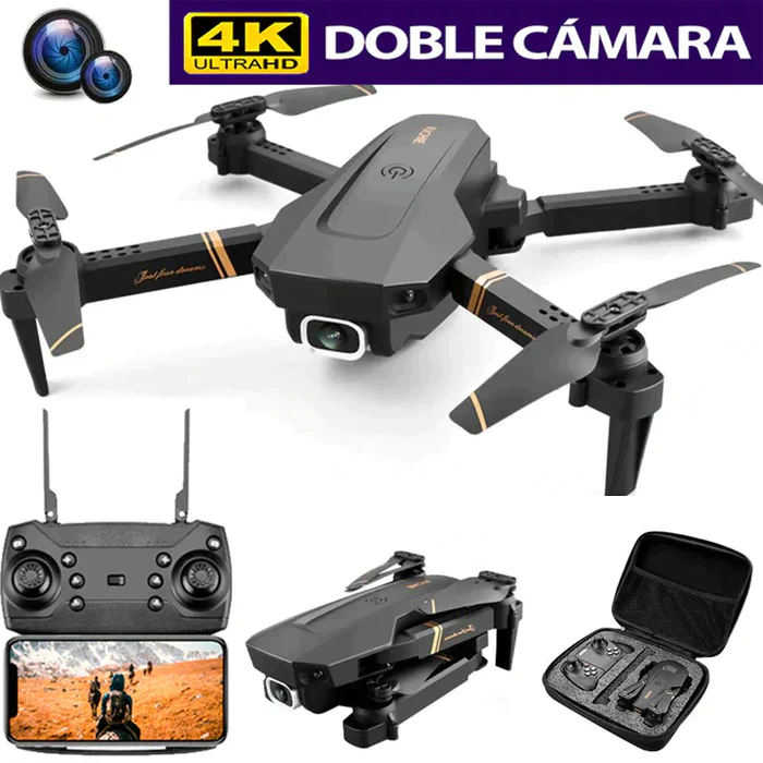 [OFERTA] - Drone E99 Max Sky Vision 4K + DOBLE BATERÍA + CONTROL PANTALLA CELULAR
