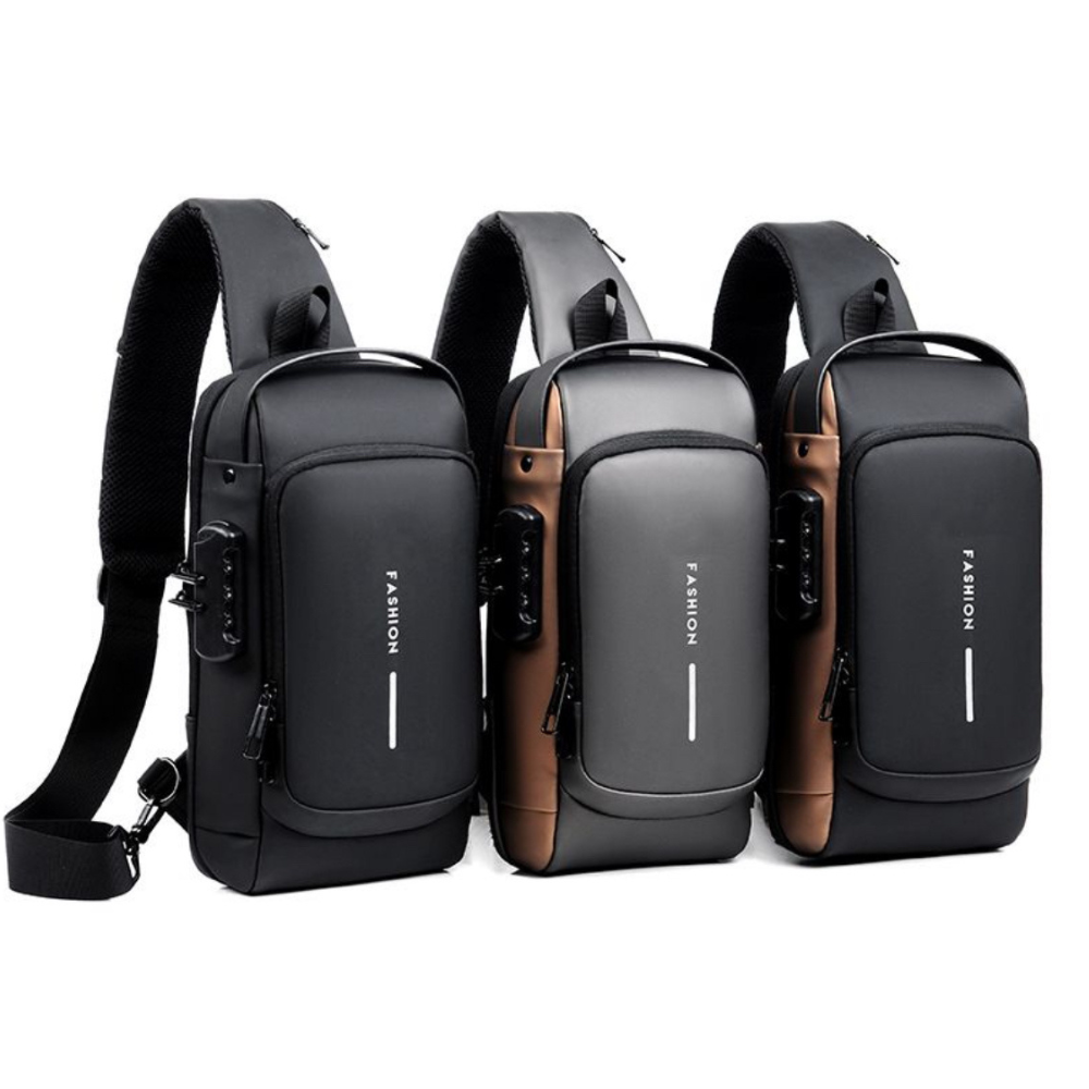 ⚠️ Bolso Antirrobo Impermeable – Protege tu celular y dinero