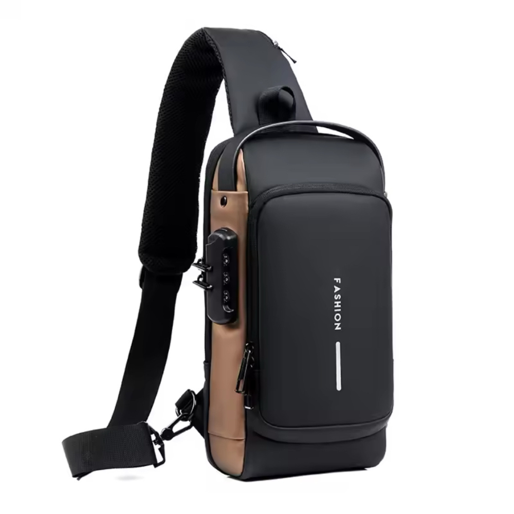 ⚠️ Bolso Antirrobo Impermeable – Protege tu celular y dinero