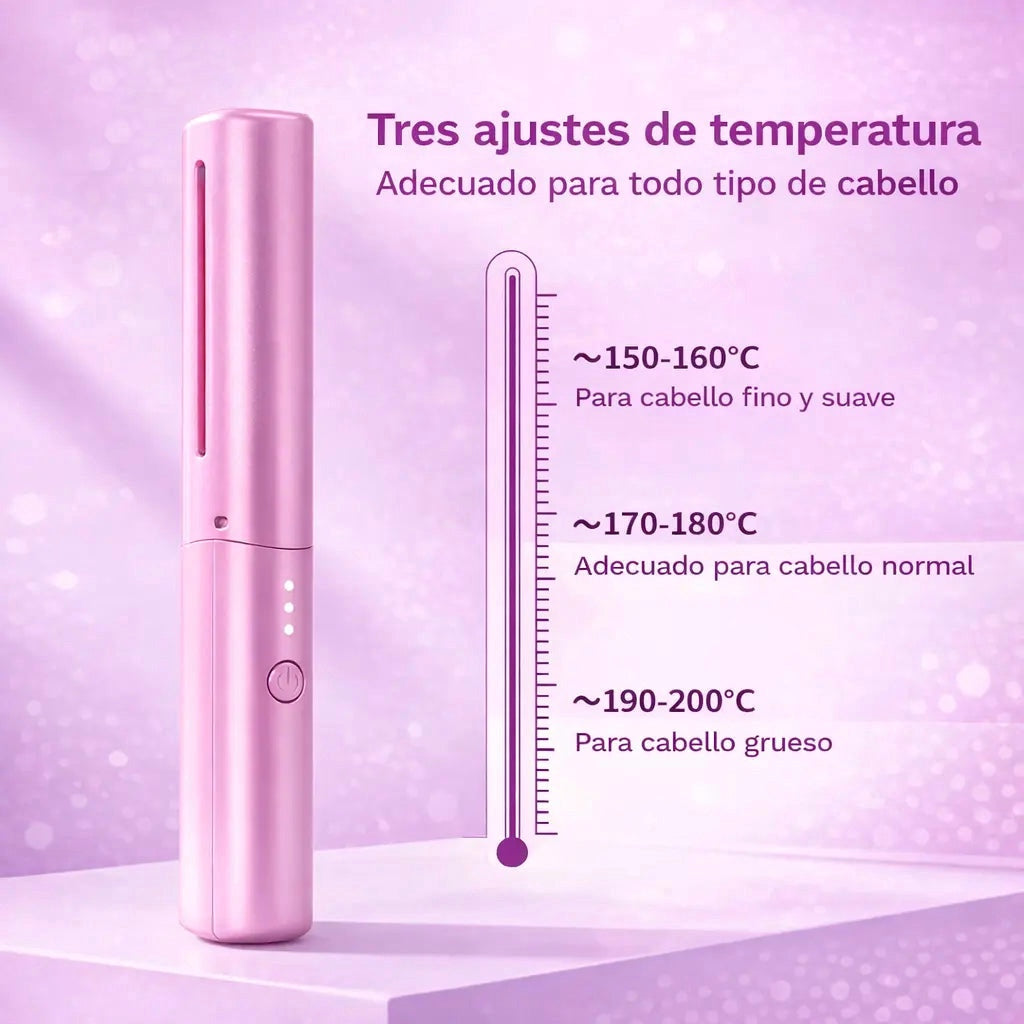 Peine Alisador Portatil Recargable⚡